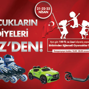 Çocukların Hediyeleri Biz’den!
