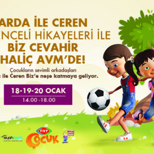 Arda İle Ceren Biz Cevahi Haliç AVM’de!