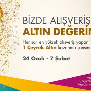 Bizde Alışveriş Altın Değerinde