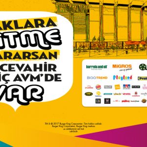 Uzaklarda Gitme Ne Ararsan Biz Cevahir Haliç AVM’de Var!