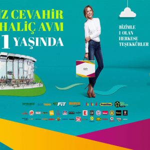 Biz Cevahir Haliç AVM 1 yaşında!