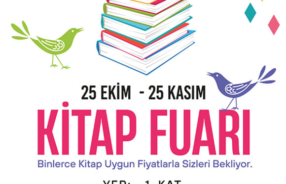 25 Ekim-25 Kasım Kitap Fuarı